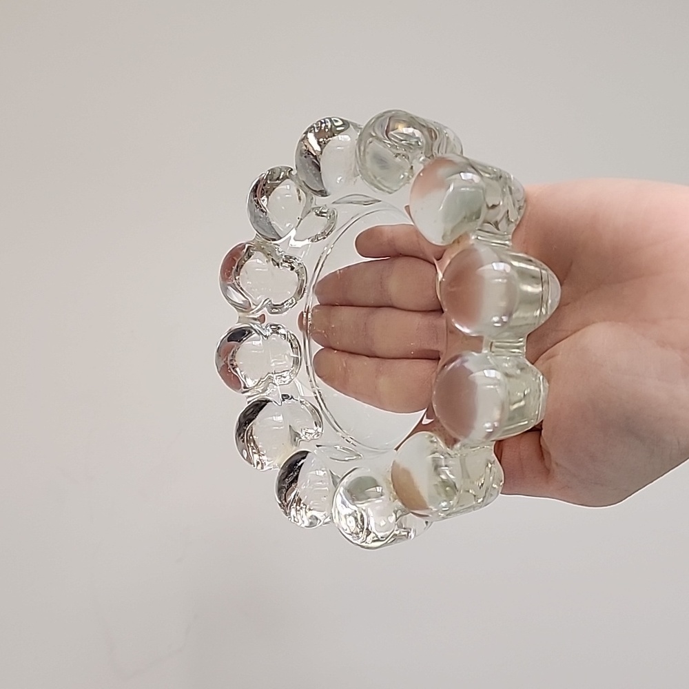 Vintage Boopie glass Ashtray